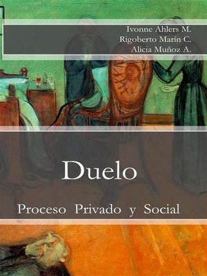 cover image of Duelo--Proceso Privado y Social
